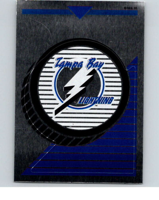 1993-94 Panini Stickers Hockey  #211 Lightning Logo   V83775 Image 1