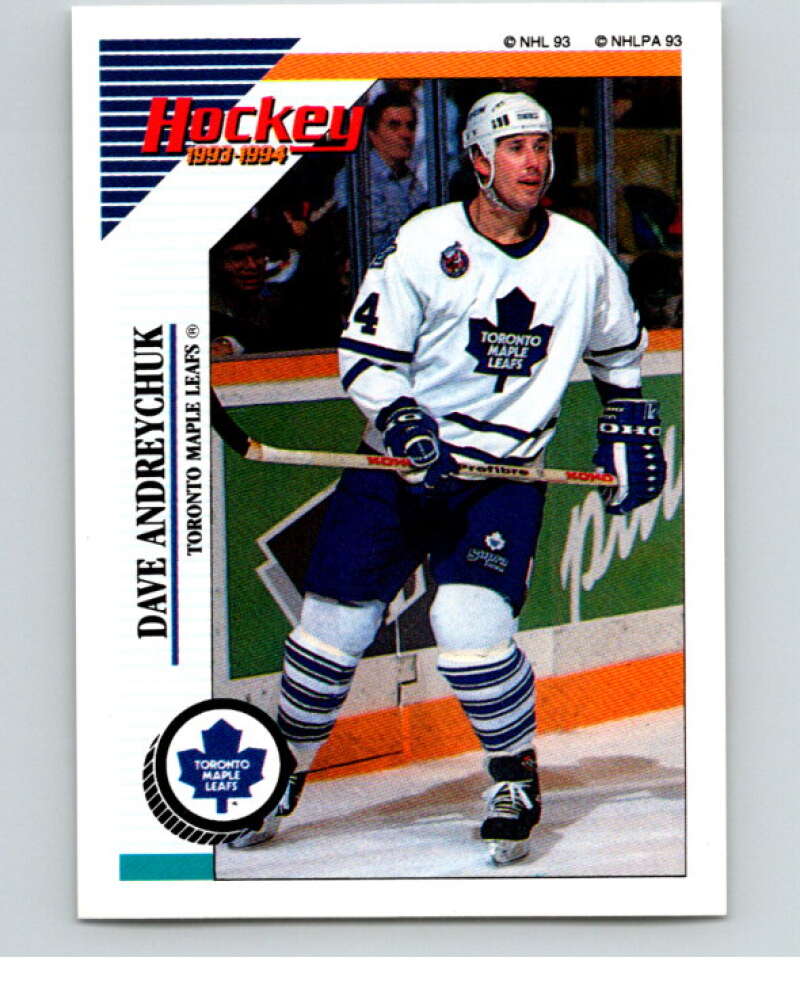 1993-94 Panini Stickers Hockey  #223 Dave Andreychuk  Toronto Maple Leafs  V83810 Image 1