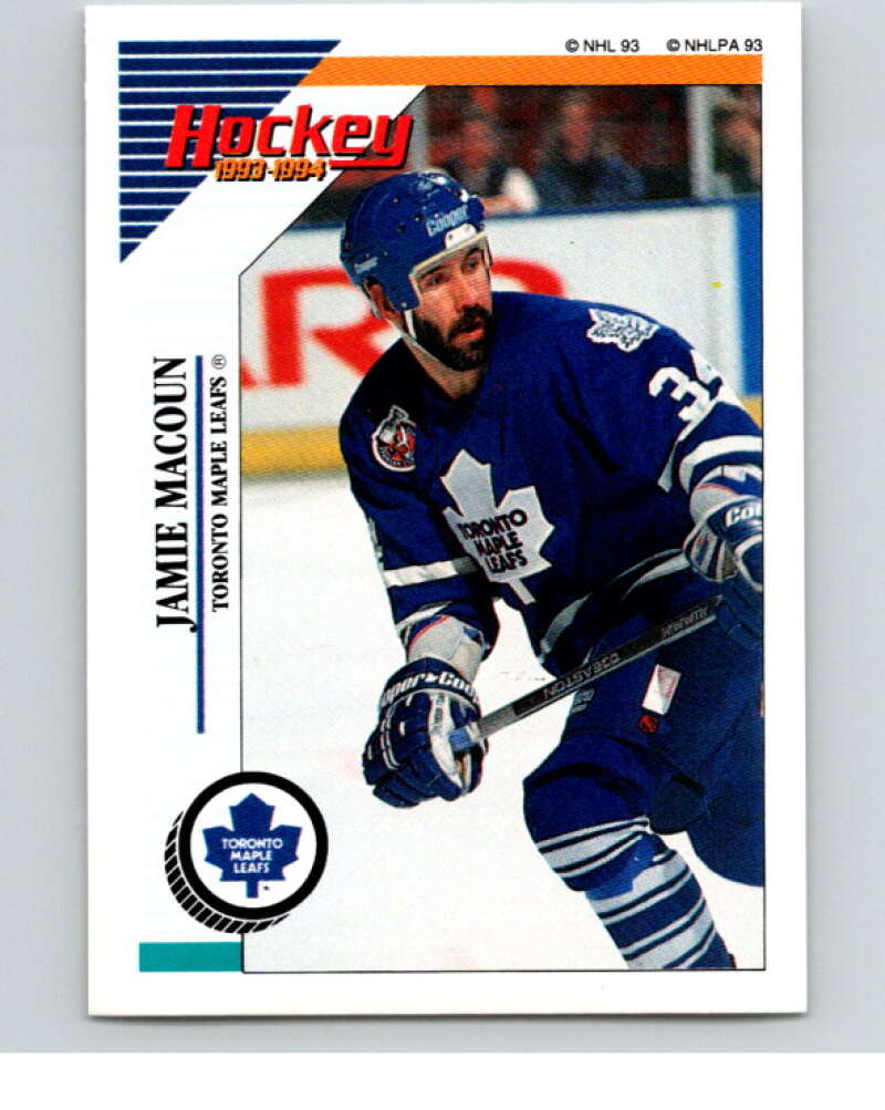 1993-94 Panini Stickers Hockey  #230 James Macoun  Toronto Maple Leafs  V83833 Image 1