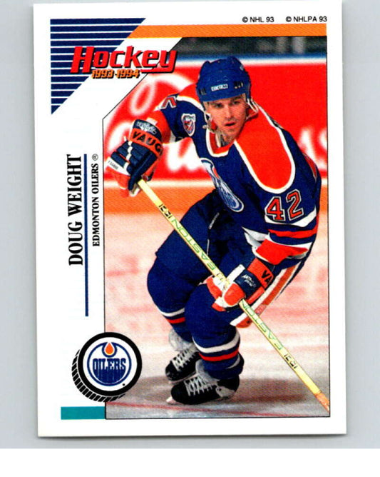 1993-94 Panini Stickers Hockey  #235 Doug Weight  Edmonton Oilers  V83849 Image 1