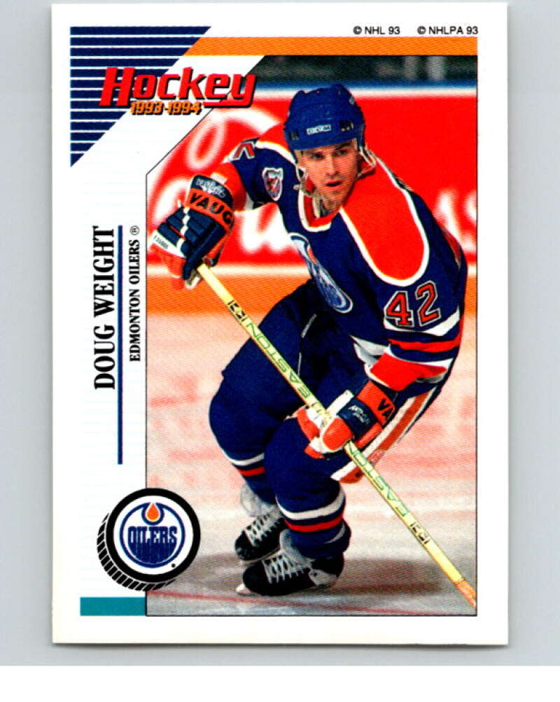 1993-94 Panini Stickers Hockey  #235 Doug Weight  Edmonton Oilers  V83853 Image 1