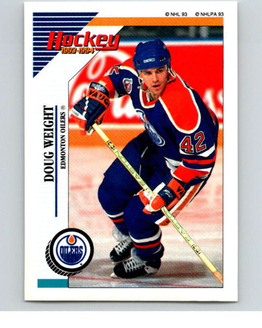 1993-94 Panini Stickers Hockey  #235 Doug Weight  Edmonton Oilers  V83853 Image 1