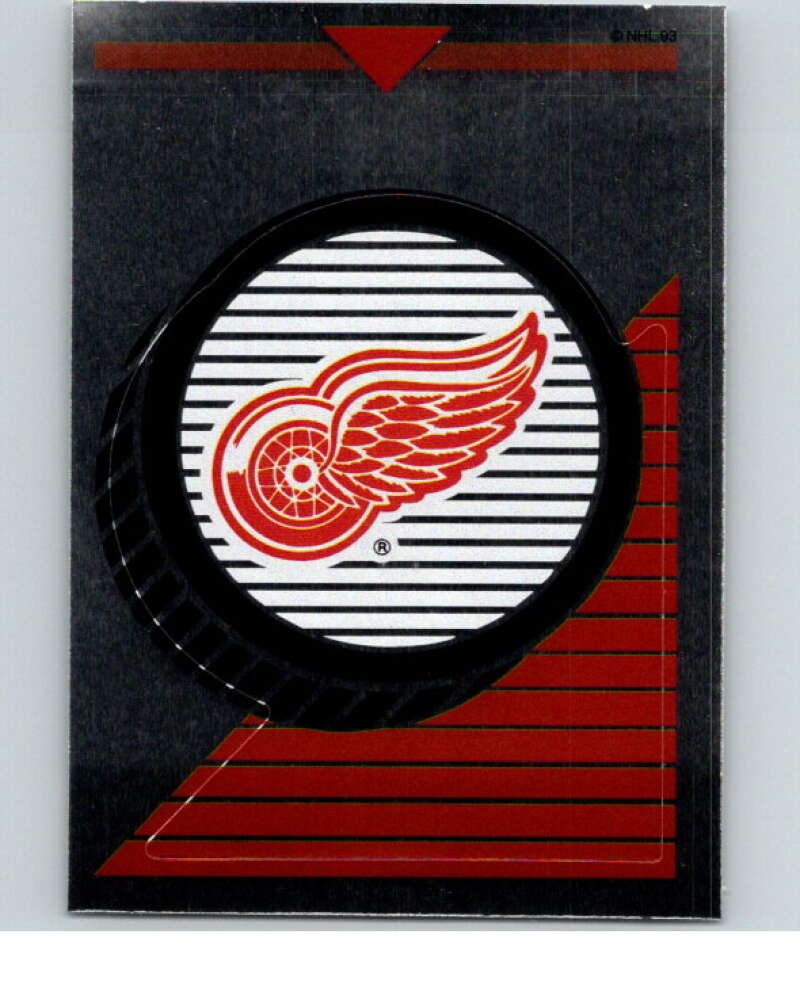 1993-94 Panini Stickers Hockey  #244 Red Wings Logo   V83879 Image 1