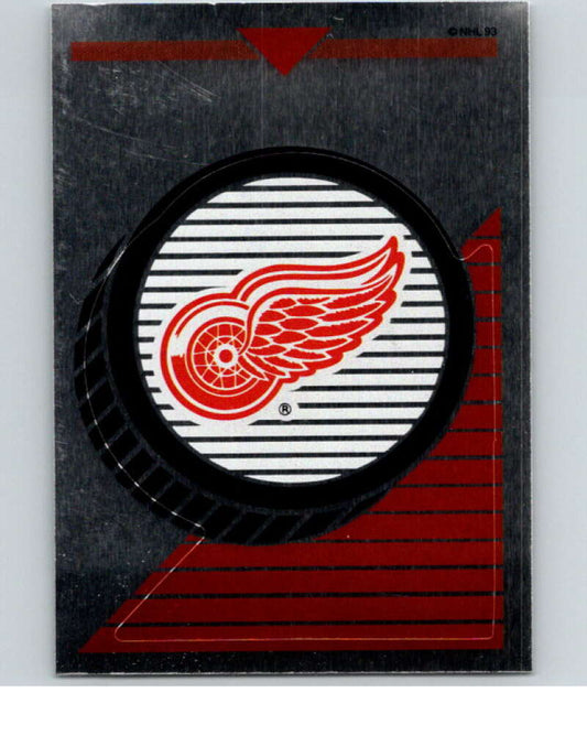 1993-94 Panini Stickers Hockey  #244 Red Wings Logo   V83881 Image 1