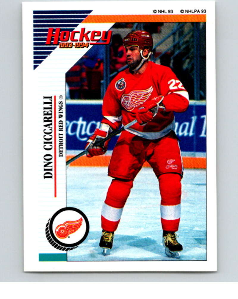 1993-94 Panini Stickers Hockey  #245 Dino Ciccarelli  Detroit Red Wings  V83883 Image 1