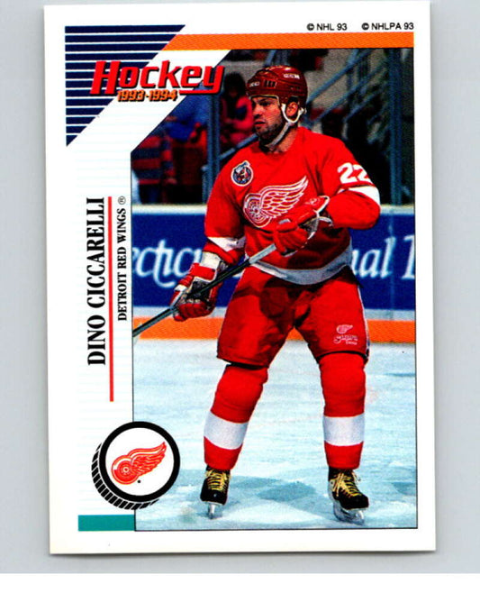 1993-94 Panini Stickers Hockey  #245 Dino Ciccarelli  Detroit Red Wings  V83885 Image 1