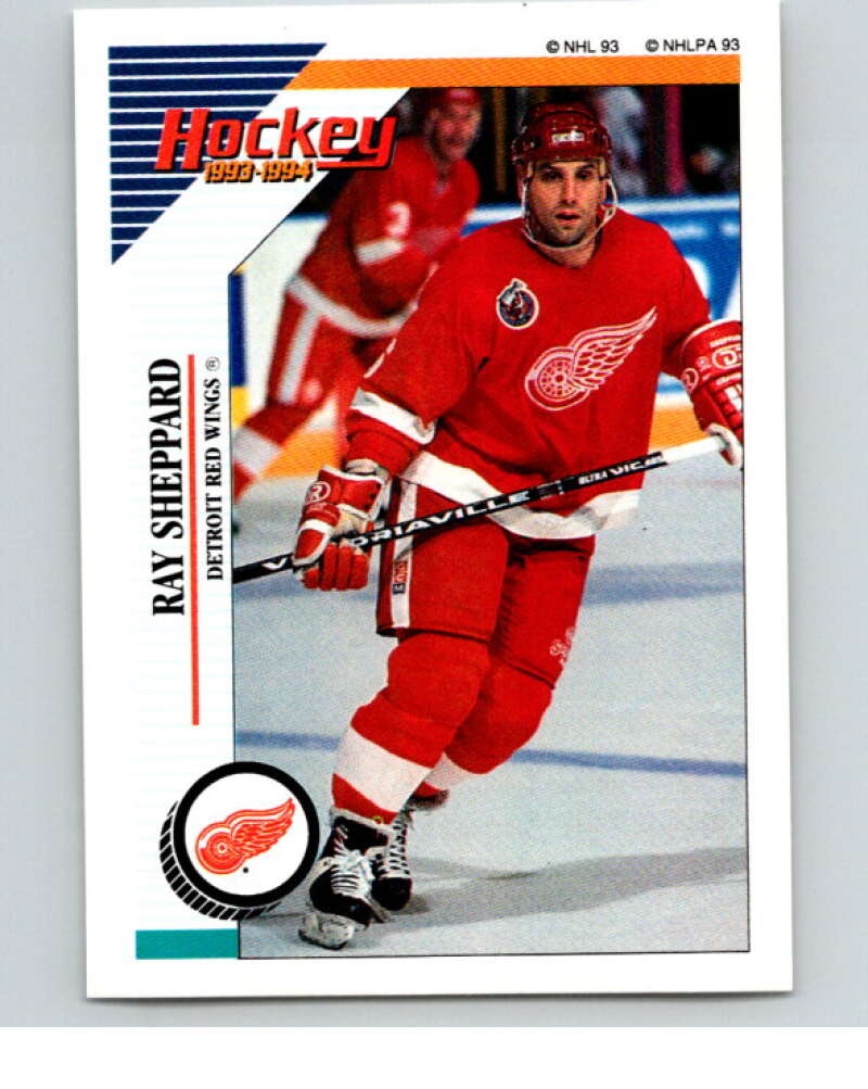 1993-94 Panini Stickers Hockey  #247 Ray Sheppard  Detroit Red Wings  V83891 Image 1