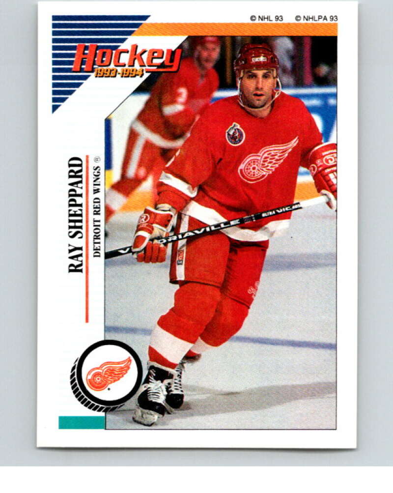 1993-94 Panini Stickers Hockey  #247 Ray Sheppard  Detroit Red Wings  V83893 Image 1