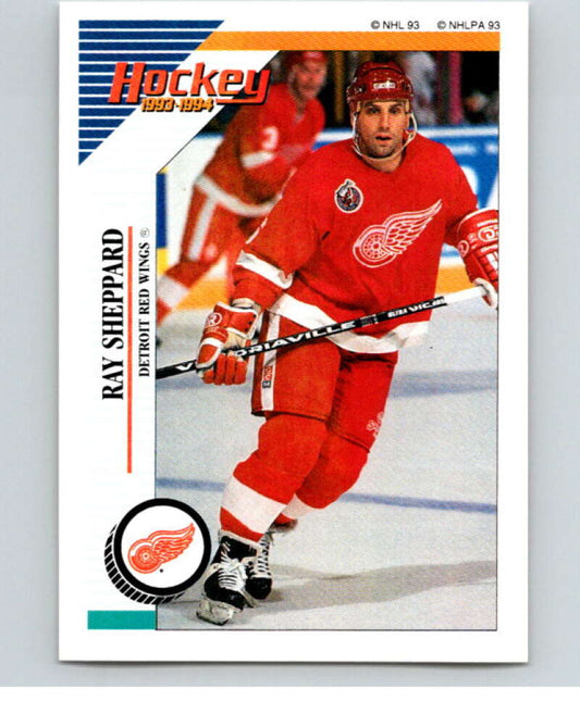 1993-94 Panini Stickers Hockey  #247 Ray Sheppard  Detroit Red Wings  V83894 Image 1