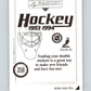 1993-94 Panini Stickers Hockey  #259 Dean Evason  Dallas Stars  V83919 Image 2