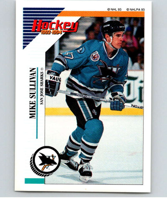 1993-94 Panini Stickers Hockey  #262 Mike Sullivan  San Jose Sharks  V83928 Image 1