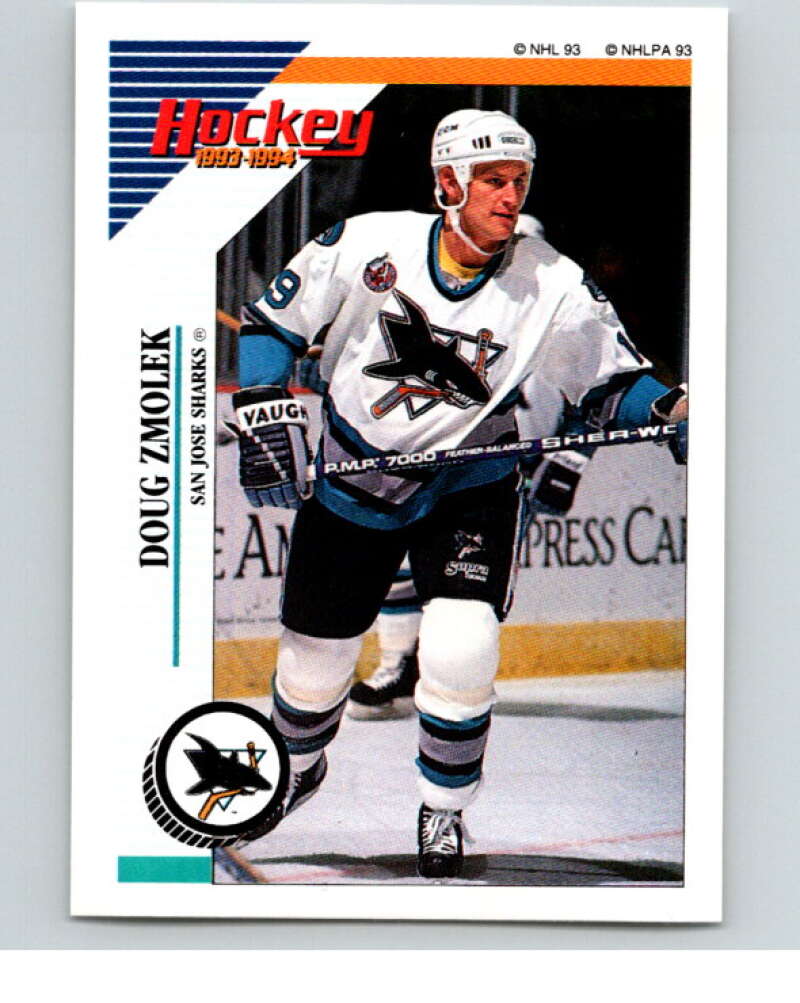 1993-94 Panini Stickers Hockey  #263 Doug Zmolek  San Jose Sharks  V83933 Image 1