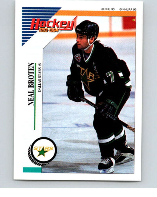 1993-94 Panini Stickers Hockey  #272 Neal Broten  Dallas Stars  V83952 Image 1