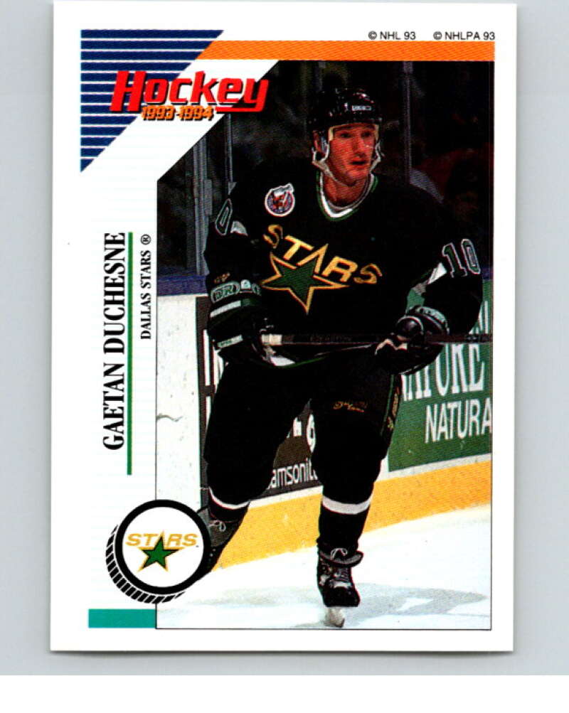 1993-94 Panini Stickers Hockey  #273 Gaetan Duchesne  San Jose Sharks  V83954 Image 1