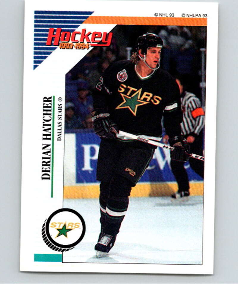 1993-94 Panini Stickers Hockey  #274 Derian Hatcher  Dallas Stars  V83960 Image 1