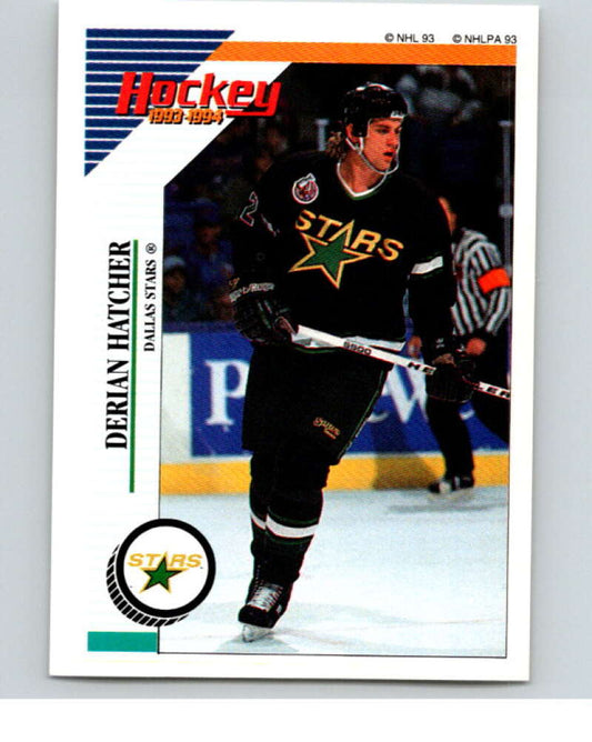 1993-94 Panini Stickers Hockey  #274 Derian Hatcher  Dallas Stars  V83962 Image 1