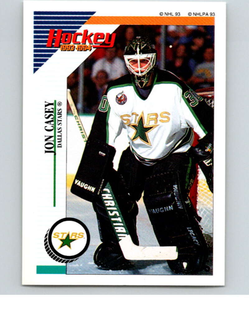 1993-94 Panini Stickers Hockey #276 Jon Casey V83966 – Hockey Card ...