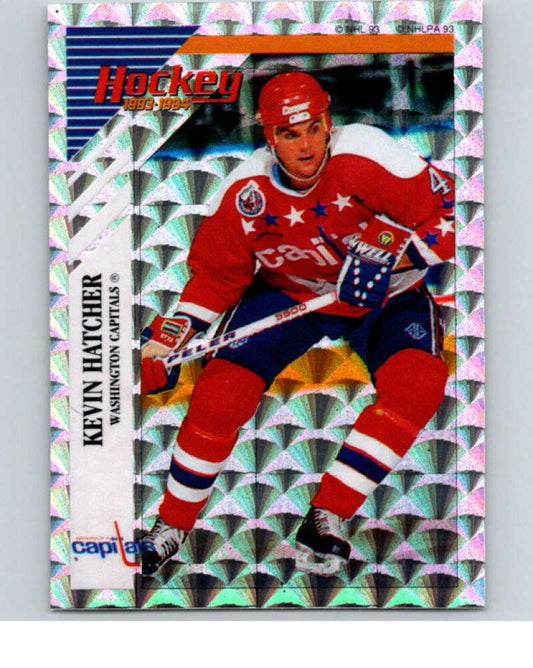 1993-94 Panini Stickers Hockey  #C Kevin Hatcher  Washington Capitals  V83978 Image 1