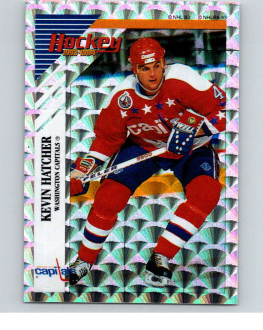 1993-94 Panini Stickers Hockey  #C Kevin Hatcher  Washington Capitals  V83979 Image 1