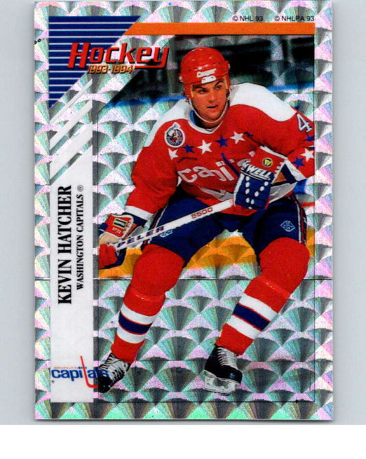 1993-94 Panini Stickers Hockey  #C Kevin Hatcher  Washington Capitals  V83980 Image 1