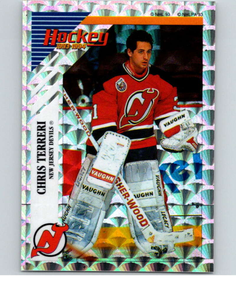 1993-94 Panini Stickers Hockey  #D Chris Terreri  New Jersey Devils  V83983 Image 1