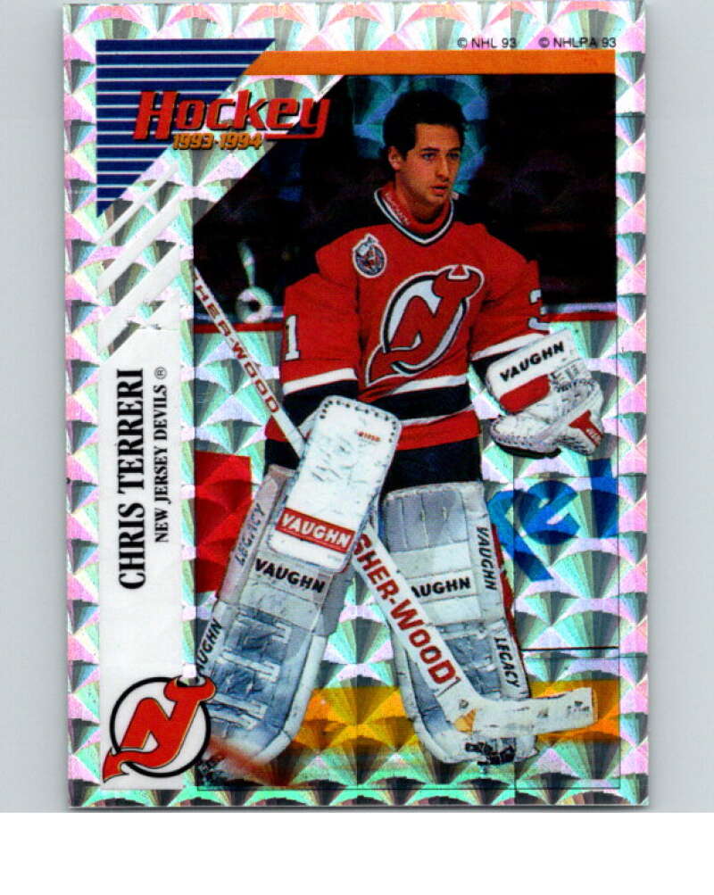 1993-94 Panini Stickers Hockey  #D Chris Terreri  New Jersey Devils  V83984 Image 1