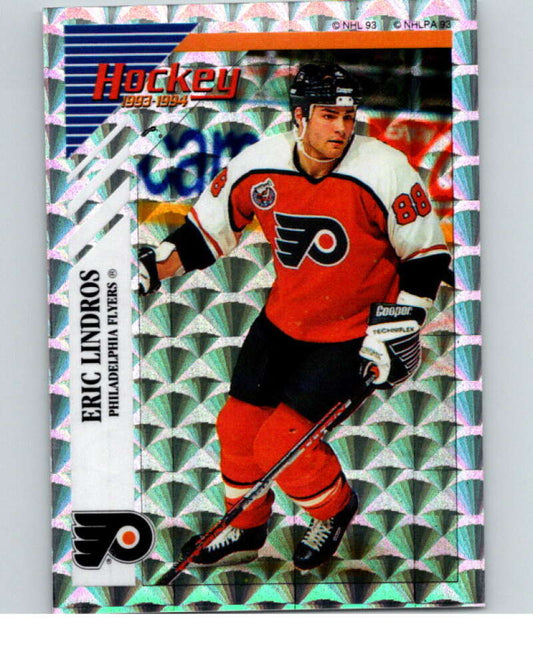 1993-94 Panini Stickers Hockey  #E Eric Lindros  Philadelphia Flyers  V83986 Image 1