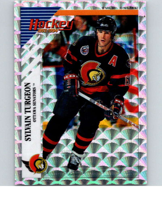 1993-94 Panini Stickers Hockey  #K Sylvain Turgeon  Ottawa Senators  V84003 Image 1