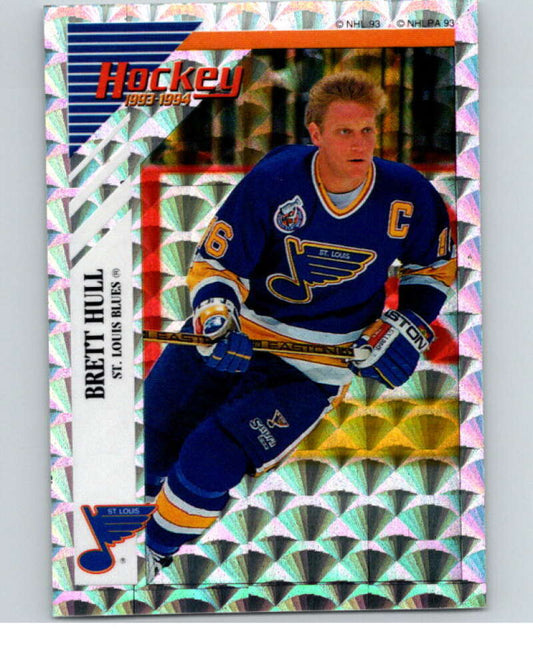 1993-94 Panini Stickers Hockey  #N Brett Hull  St. Louis Blues  V84011 Image 1