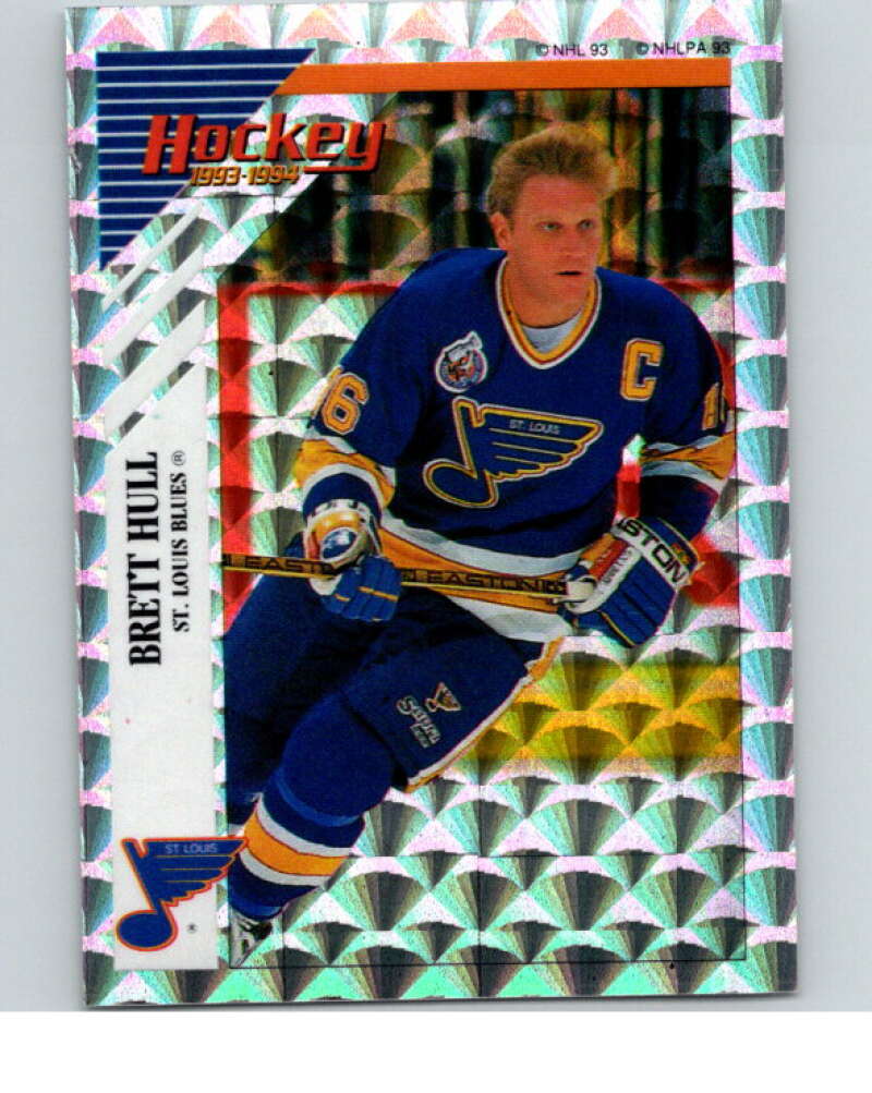 1993-94 Panini Stickers Hockey  #N Brett Hull  St. Louis Blues  V84012 Image 1