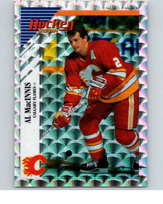 1993-94 Panini Stickers Hockey  #P Al MacInnis  Calgary Flames  V84015 Image 1