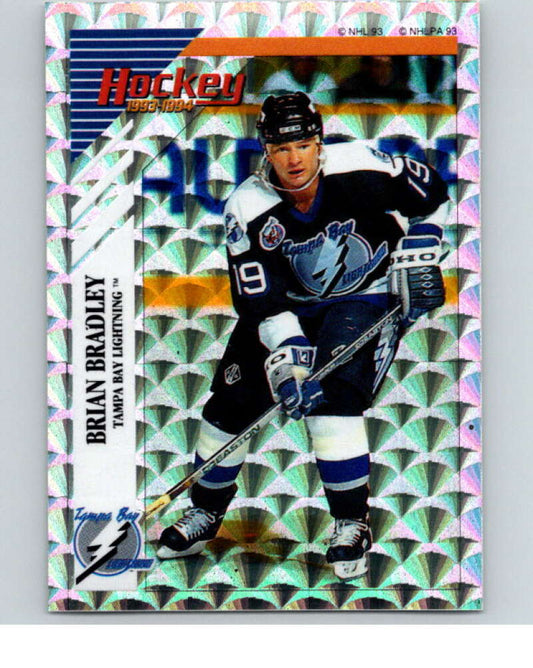 1993-94 Panini Stickers Hockey  #S Brian Bradley  Tampa Bay Lightning  V84020 Image 1