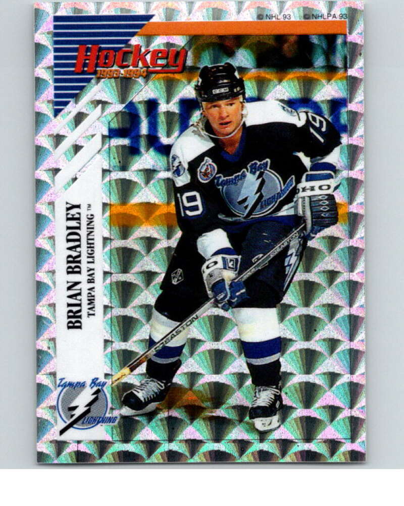 1993-94 Panini Stickers Hockey  #S Brian Bradley  Tampa Bay Lightning  V84022 Image 1