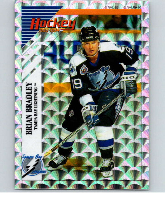 1993-94 Panini Stickers Hockey  #S Brian Bradley  Tampa Bay Lightning  V84023 Image 1