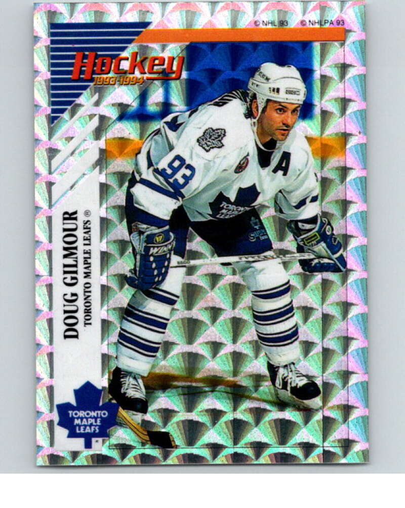 1993-94 Panini Stickers Hockey  #T Doug Gilmour  Toronto Maple Leafs  V84025 Image 1