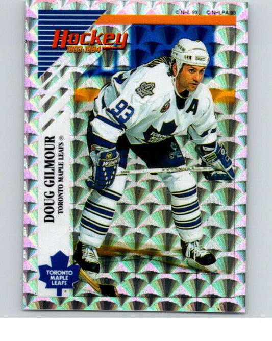 1993-94 Panini Stickers Hockey  #T Doug Gilmour  Toronto Maple Leafs  V84026 Image 1