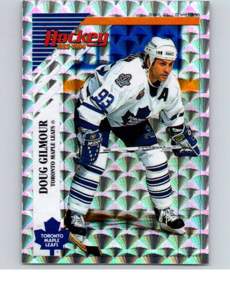 1993-94 Panini Stickers Hockey  #T Doug Gilmour  Toronto Maple Leafs  V84027 Image 1