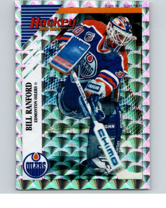 1993-94 Panini Stickers Hockey  #U Bill Ranford  Edmonton Oilers  V84031 Image 1