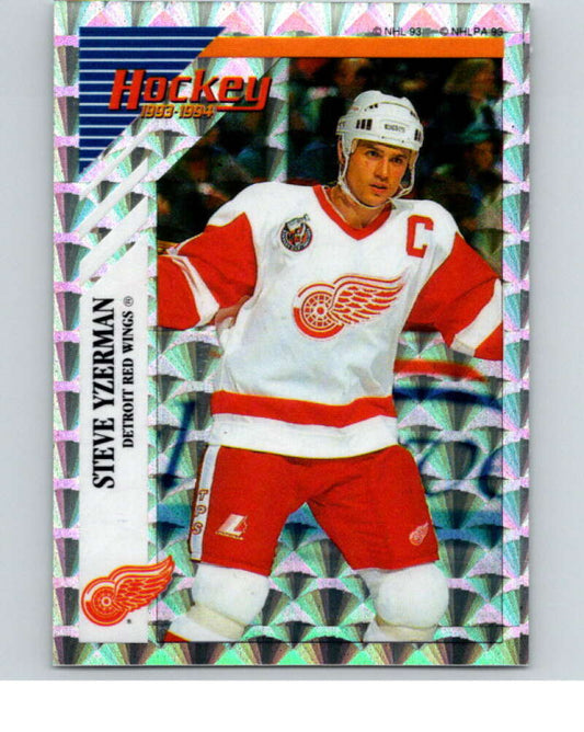 1993-94 Panini Stickers Hockey  #V Steve Yzerman  Detroit Red Wings  V84036 Image 1