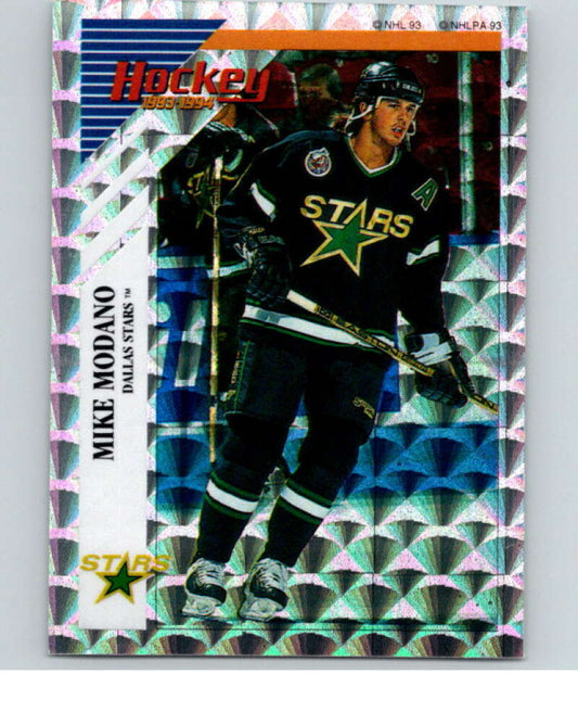 1993-94 Panini Stickers Hockey  #X Mike Modano  Dallas Stars  V84038 Image 1