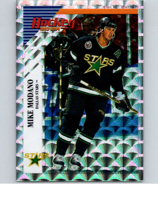 1993-94 Panini Stickers Hockey  #X Mike Modano  Dallas Stars  V84041 Image 1