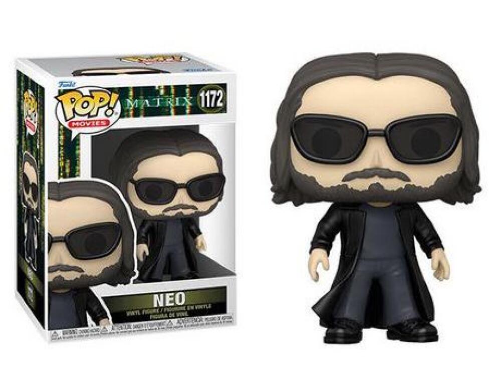 Funko Pop - 1172 Movies - Matrix - Neo Vinyl Figure  Image 1