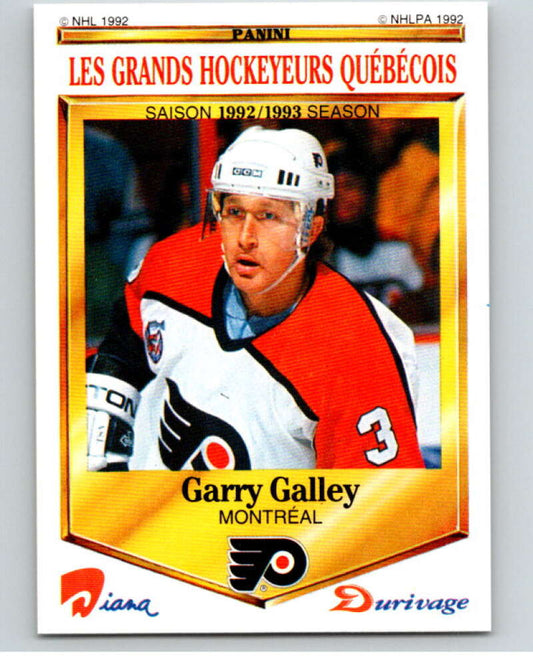 1992-93 Durivage Panini #41 Garry Galley  V84083 Image 1