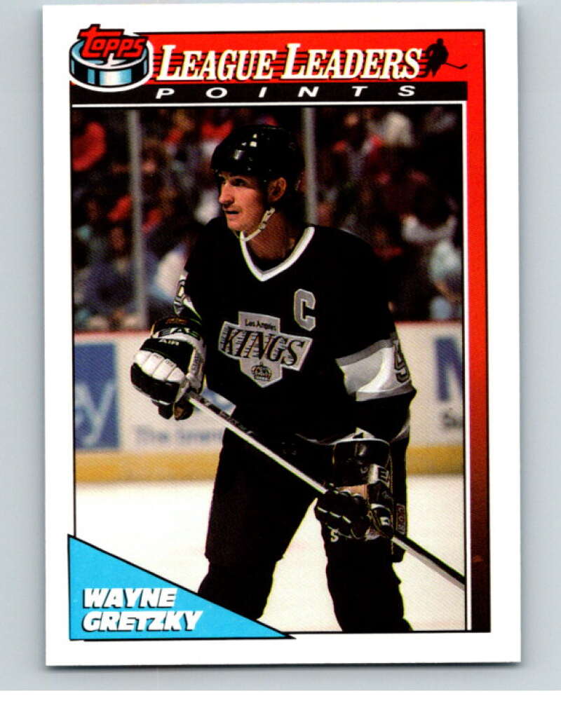 1991-92 O-Pee-Chee #257 Wayne Gretzky LL  Los Angeles Kings  V84101 Image 1