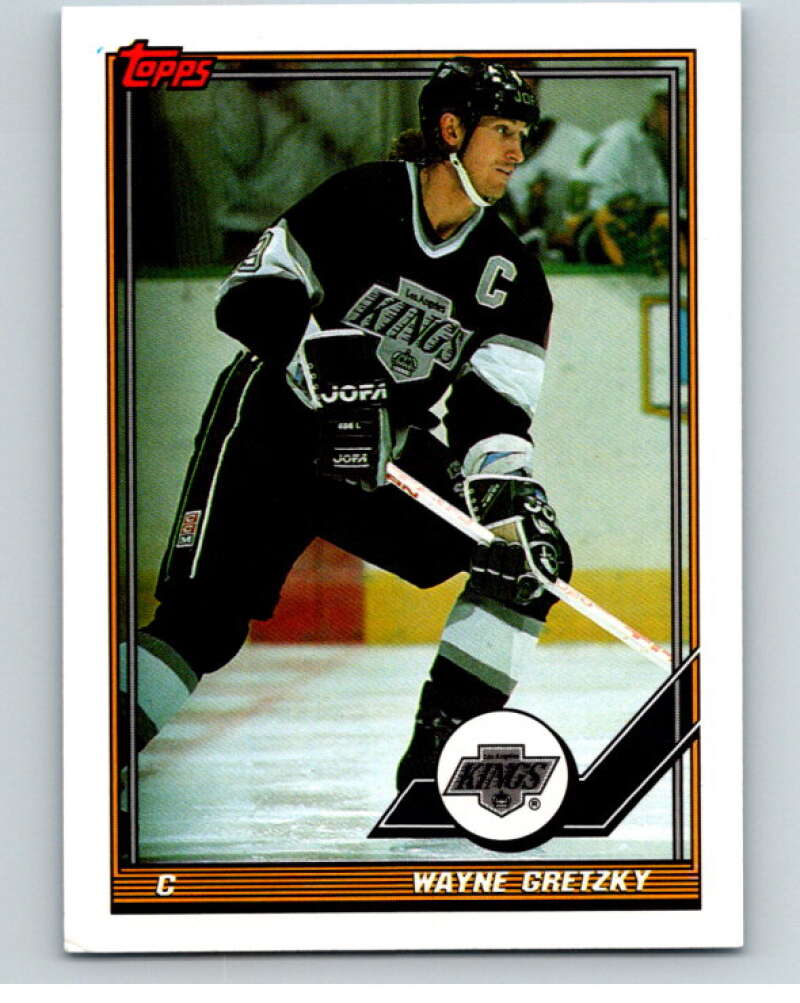 1991-92 O-Pee-Chee #321 Wayne Gretzky  Los Angeles Kings  V84103 Image 1