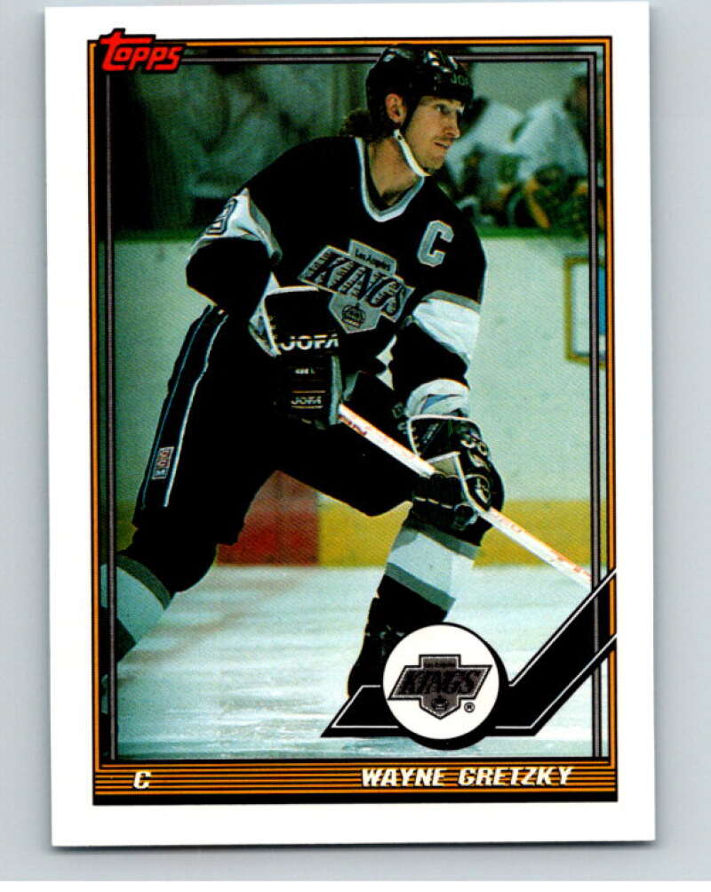 1991-92 O-Pee-Chee #321 Wayne Gretzky  Los Angeles Kings  V84104 Image 1