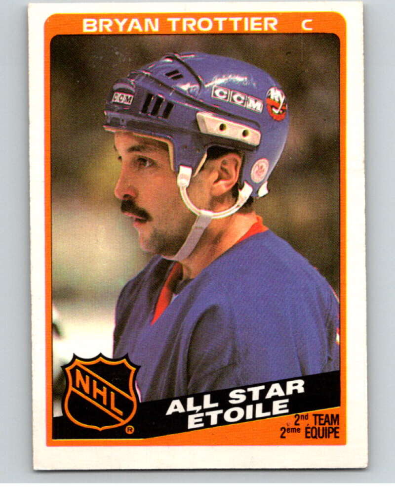 1984-85 O-Pee-Chee #214 Bryan Trottier AS  New York Islanders  V84122 Image 1