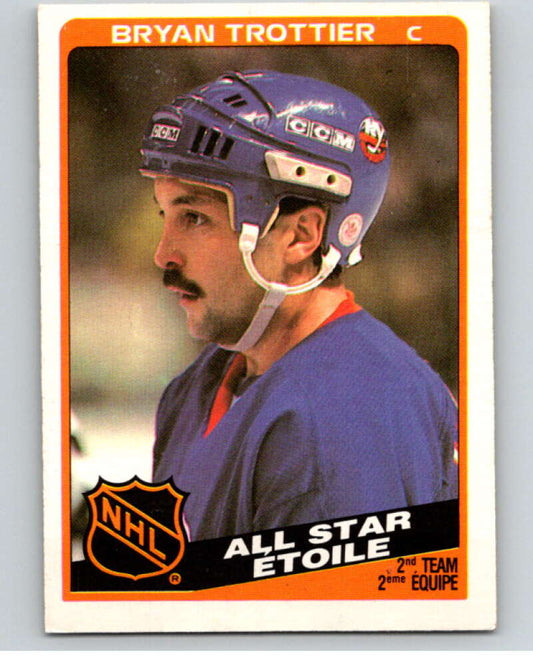 1984-85 O-Pee-Chee #214 Bryan Trottier AS  New York Islanders  V84122 Image 1
