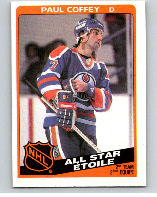 1984-85 O-Pee-Chee #217 Paul Coffey AS  Edmonton Oilers  V84123 Image 1