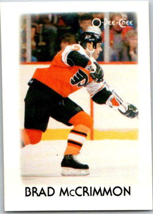 1987-88 O-Pee-Chee Minis #27 Brad McCrimmon  Philadelphia Flyers  V84275 Image 1